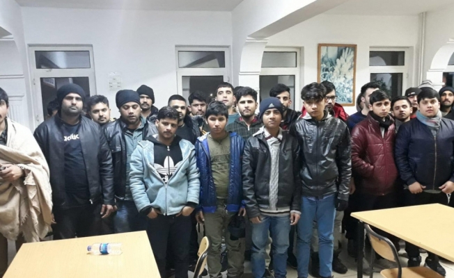 Tekirdağ'da 36 düzensiz göçmen yakalandı