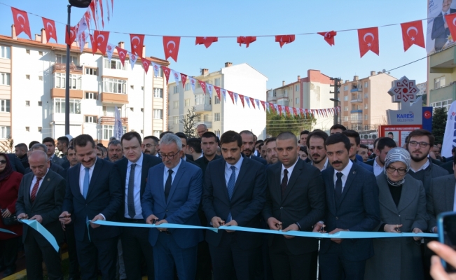 Balıkesir'de Şehit Fırat Yılmaz Çakıroğlu Parkı açıldı