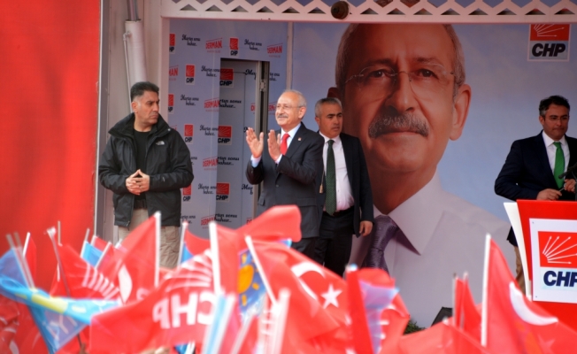 CHP Genel Başkanı Kılıçdaroğlu, Kırklareli'nde