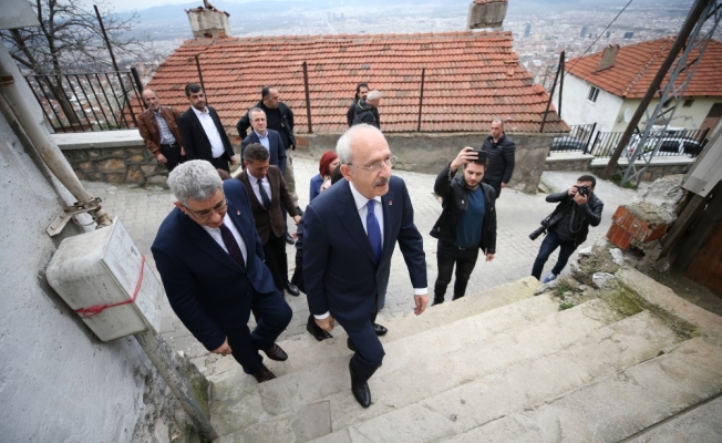 CHP Genel Başkanı Kılıçdaroğlu'ndan şehit ailesine ziyaret