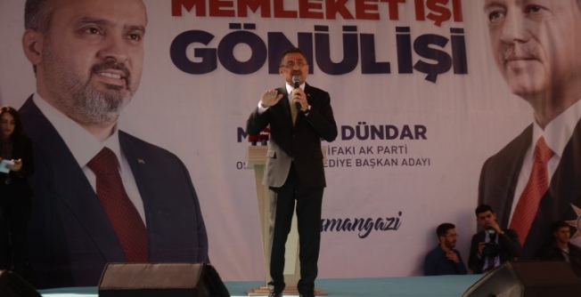 Cumhurbaşkanı Yardımcısı Fuat Oktay, Bursa'da