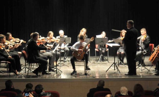 Lüleburgaz'da Trakya Oda Orkestrası konser verdi