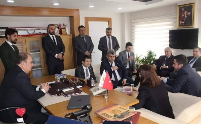MHP Genel Başkan Yardımcısı Aksu, AK Parti'yi ziyaret etti