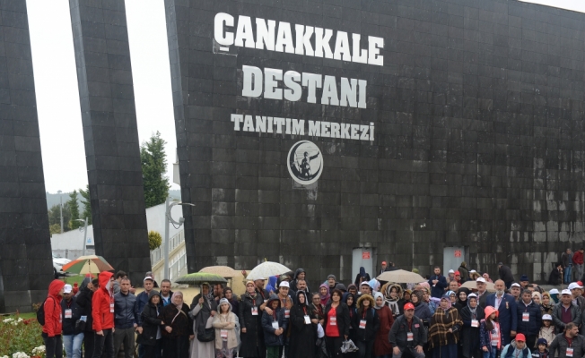 Ankaralı şehit yakınları ve gazilerden Çanakkale'ye ziyaret