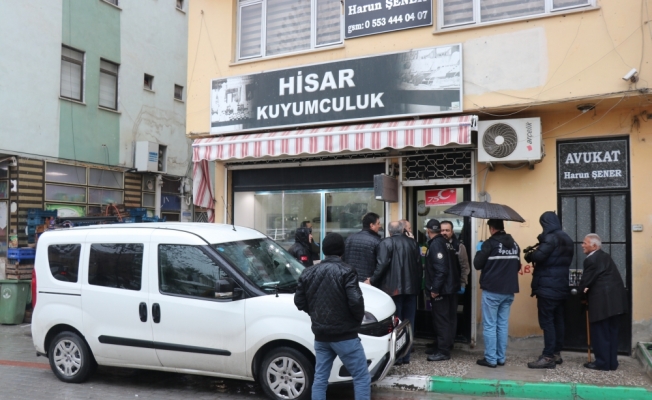 Bursa'da kuyumcudan silahlı soygun