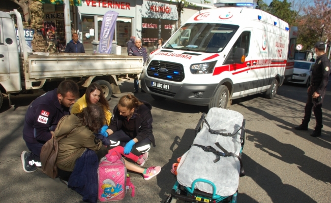 Tekirdağ'da otomobilin çarptığı çocuk yaralandı