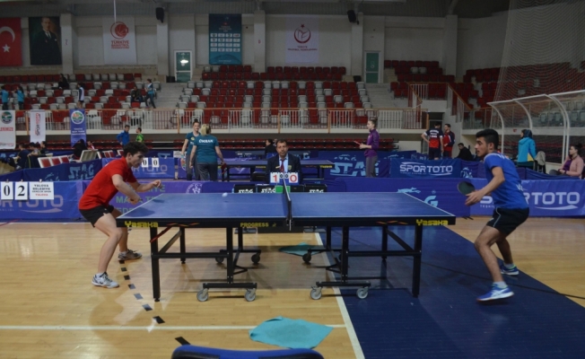 Türkiye Masa Tenisi Süper Ligi 5. etap maçları başladı