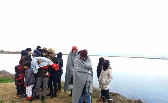 Balıkesir'de 23 düzensiz göçmen yakalandı