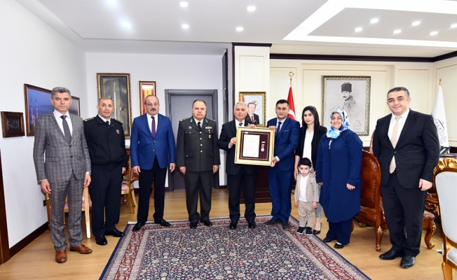 Edirne ve Tekirdağ'da Devlet Övünç Madalyası Tevcih Töreni