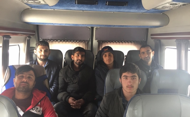 Keşan'da 6 düzensiz göçmen yakalandı