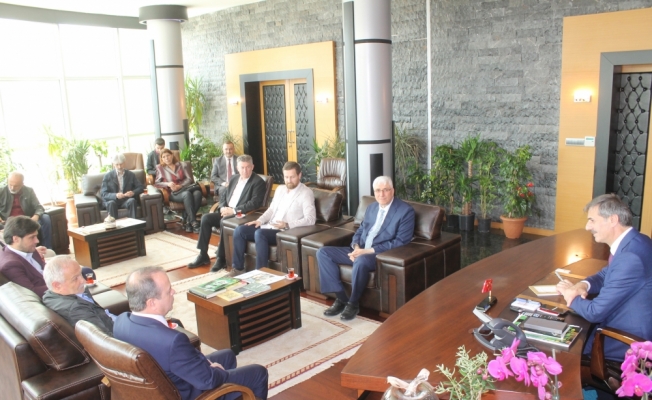 SGB'den Serdivan Belediye Başkanı Alemdar'a ziyaret