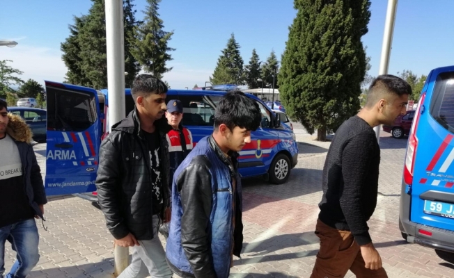 Tekirdağ'da 48 düzensiz göçmen yakalandı