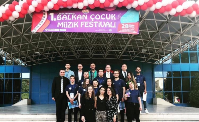 TÜ'de 1. Uluslararası Balkan  Çocuk Festivali
