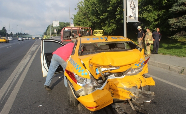 Fatih'te trafik kazası: 1 yaralı