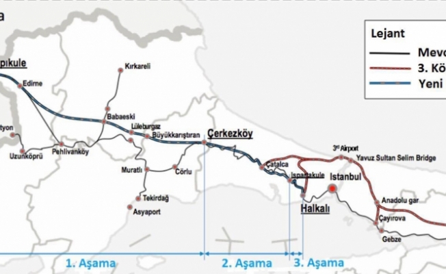 Halkalı-Kapıkule Demiryolu Hattı Projesi