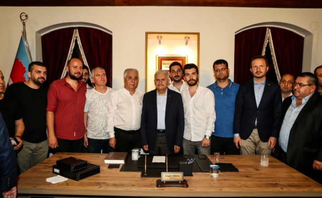 Yıldırım'dan Marmara Bölgesi Manav Türkleri Dernekleri Federasyonuna ziyaret