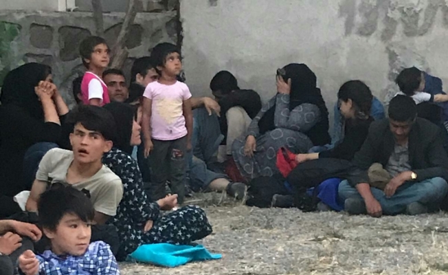 Balıkesir'de  37 düzensiz göçmen yakalandı