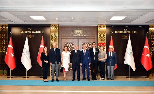 Kanada'nın Ankara Büyükelçisi Cooter'dan Vali Yıldırım'a ziyaret