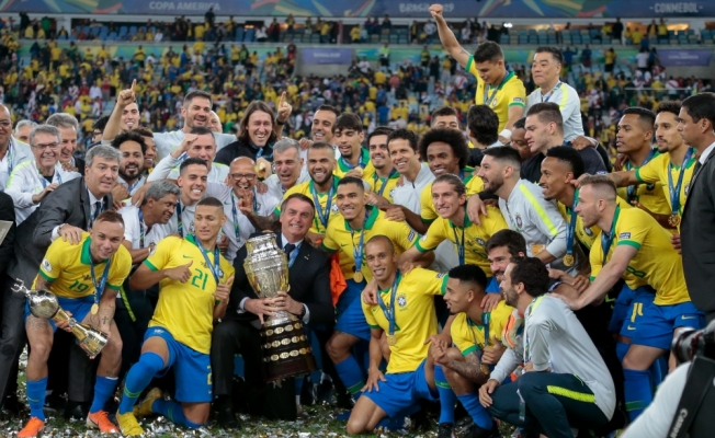 Kupa Amerika'da şampiyon Brezilya