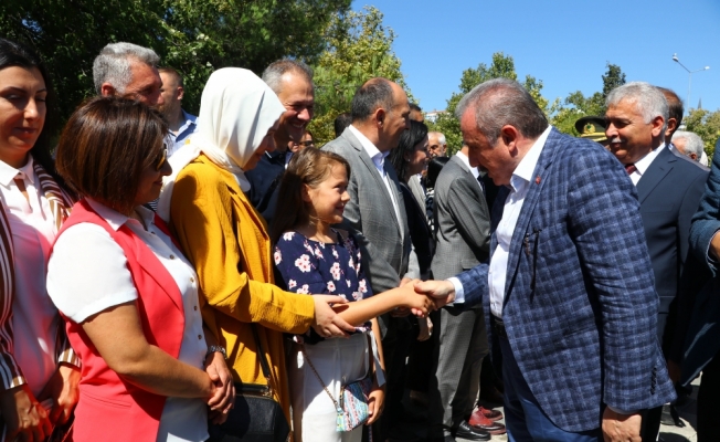 TBMM Başkanı Şentop, Tekirdağ'da bayramlaşma programına katıldı
