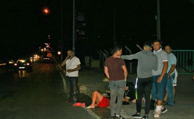Balıkesir'de otomobilin çarptığı üniversite öğrencisi yaralandı