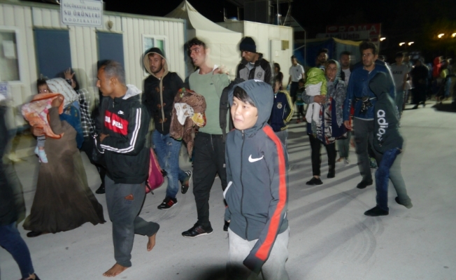 Çanakkale'de 256 düzensiz göçmen yakalandı