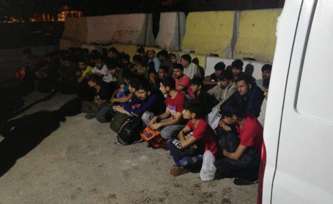 Tekirdağ'da 46 düzensiz göçmen yakalandı