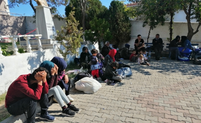 Çanakkale'de 125 düzensiz göçmen yakalandı