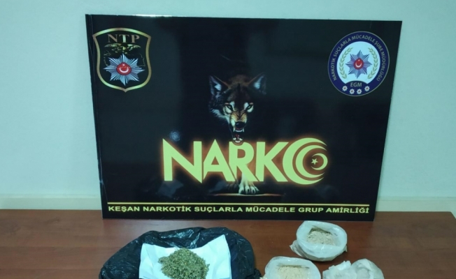 Edirne ve İstanbul'da uyuşturucu operasyonu