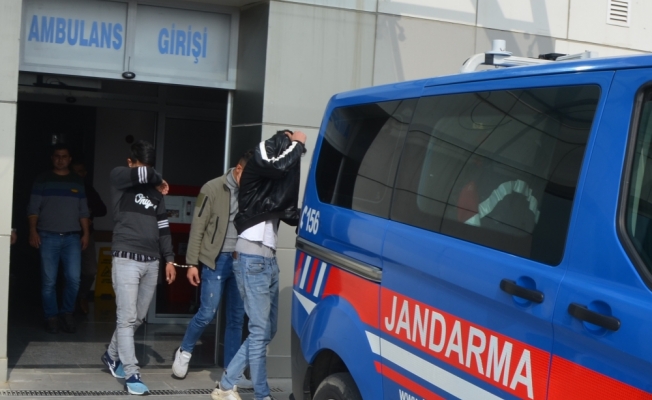 Tekirdağ'da 55 düzensiz göçmen yakalandı