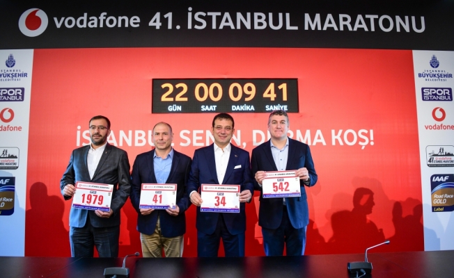 Vodafone 41. İstanbul Maratonu'na doğru