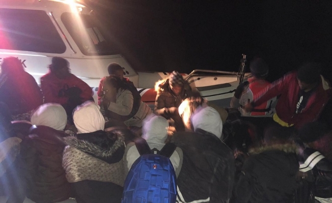 Balıkesir'de 41 düzensiz göçmen yakalandı