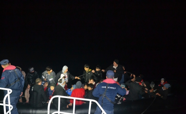 Balıkesir'de 49 düzensiz göçmen yakalandı