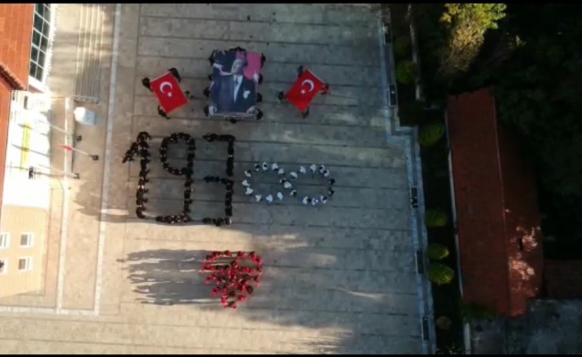 ERMAŞ Anadolu Lisesinin ATATÜRK’ü anma gösterisi İzleyenleri ağlattı
