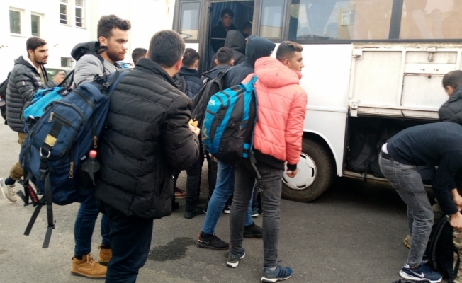 Tekirdağ'da 30 düzensiz göçmen yakalandı