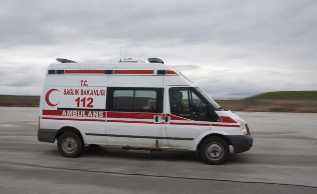 Edirne'de ambulans sürücüleri zorlu parkurda yarıştı