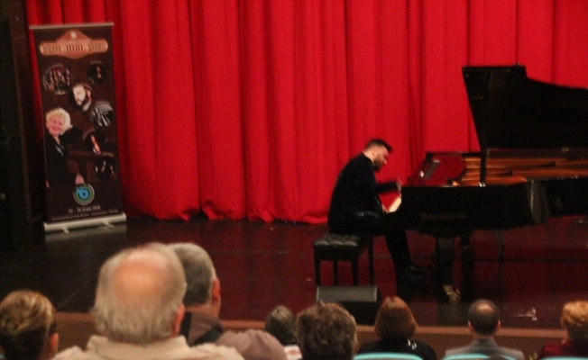 Piyanist Zoran Imsirovic, Tekirdağ'da konser verdi