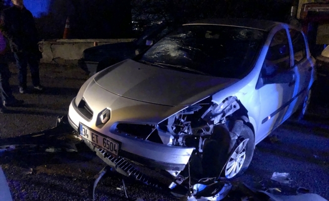 Beykoz’da trafik kazası: 2 yaralı