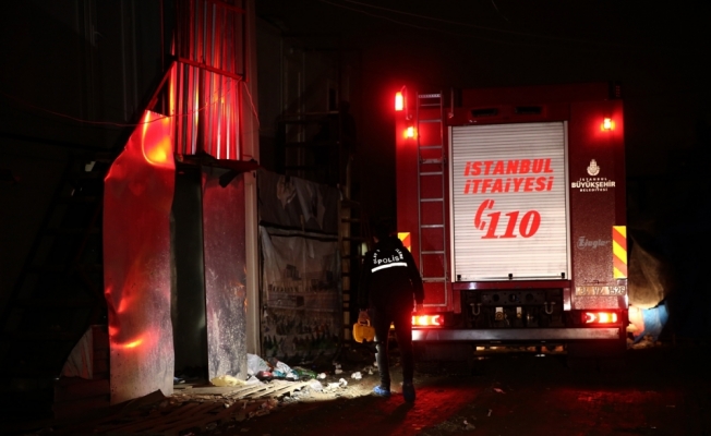 İşçi konteynerinde çıkan yangında 1 kişi öldü