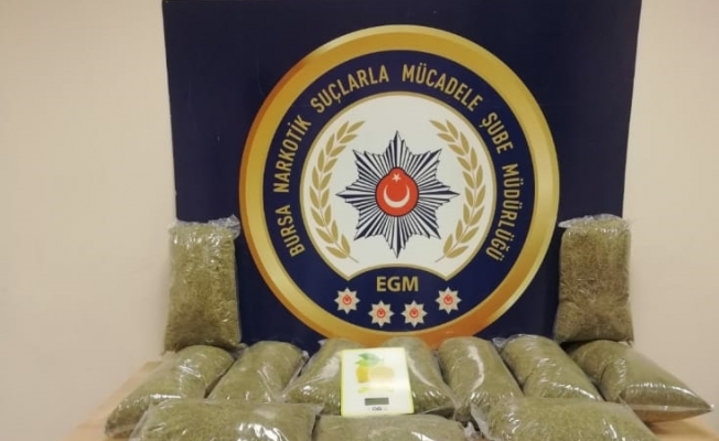 Bursa'da uyuşturucu operasyonunda 2 şüpheli gözaltına alındı