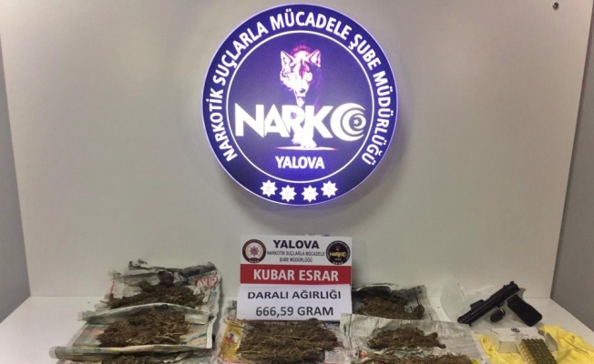 Yalova ve Kocaeli'de uyuşturucu operasyonunda 4 gözaltı