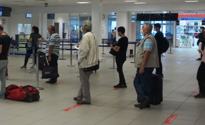 Gazipaşa Alanya Havalimanı'nda tarifeli iç hat uçuşları başladı