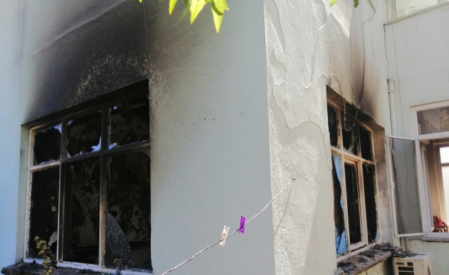 Çanakkale'de ev yangını: 2 yaralı