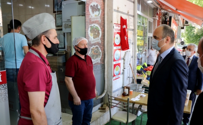 Edirne'de tava ciğer dükkanlarındaki tedbirler denetlendi