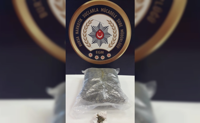 Bursa'daki uyuşturucu operasyonunda iki kişi tutuklandı