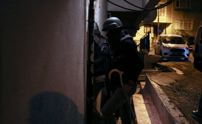 İstanbul'da terör örgütü DEAŞ'a yönelik eş zamanlı operasyon başlatıldı