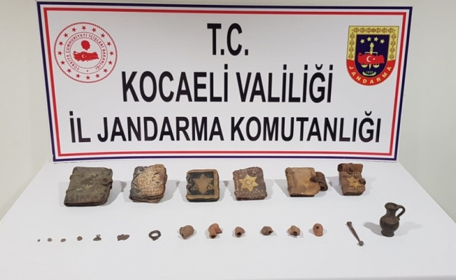 Kocaeli'de tarihi eser kaçakçılığı operasyonu: 5 gözaltı