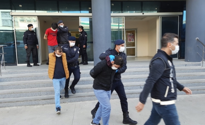 Bursa'da uyuşturucu operasyonunda gözaltına alınan 9 şüpheli tutuklandı
