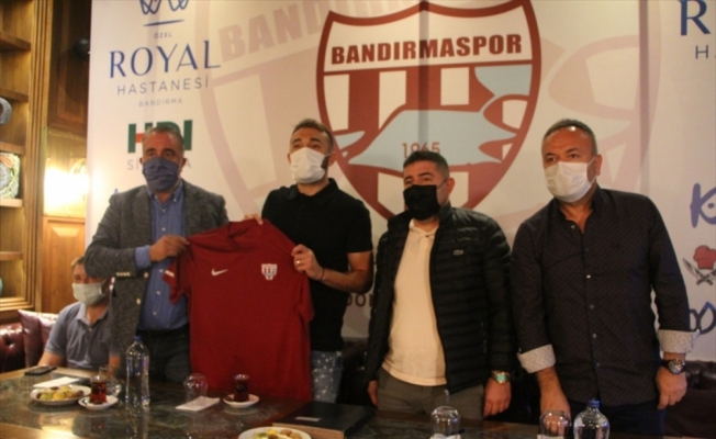 Royal Hastanesi Bandırmaspor'un son transferi Orhan Ovacıklı: 