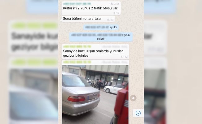 WhatsApp grubundan polisin uygulama yerlerini paylaşanlar hakkında soruşturma